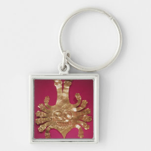 Head of Medusa, from Peru Keychain