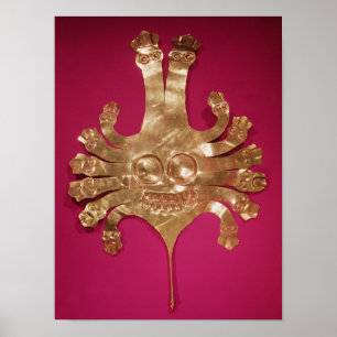 Head of Medusa, from Peru Poster