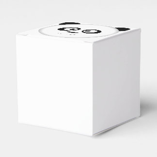 Head of Panda Favor Boxes