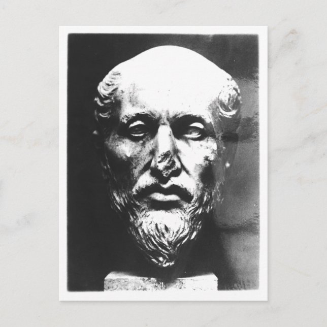 Head of Plotinus Postcard (Front)