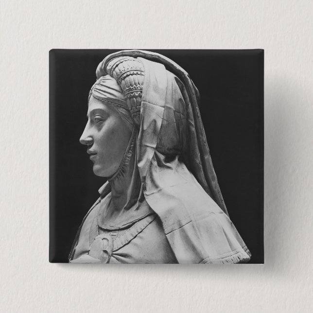 Head of Temperance Pinback Button (Front)