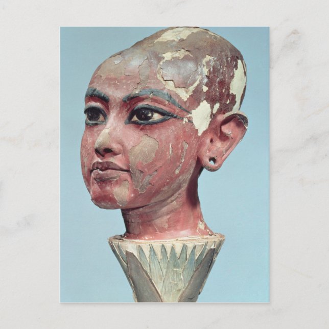 Head of the child king Tutankhamun emerging Postcard (Front)