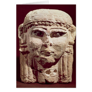 Head of the goddess Ishtar, from Amman, Jordan