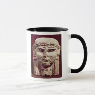 Head of the goddess Ishtar, from Amman, Jordan Mug