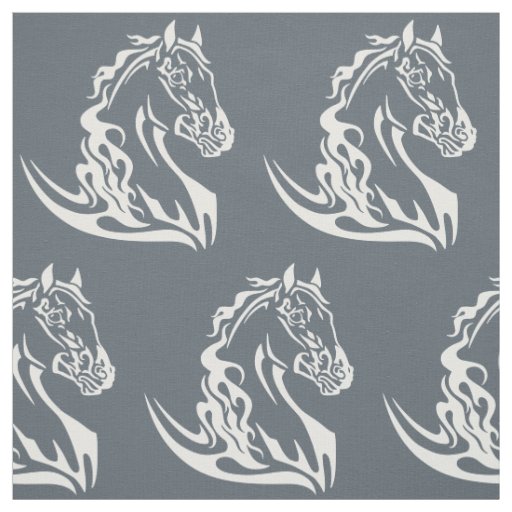 head of the horse fabric