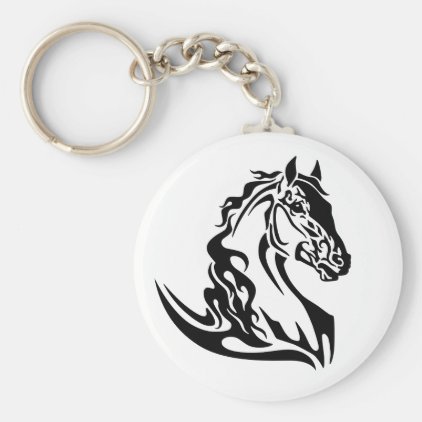 head of the horse keychain