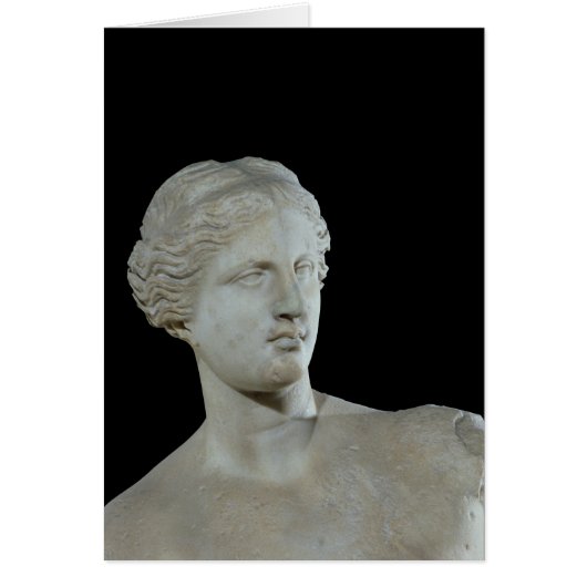 Head of the Venus de Milo, c.100 BC Cards (Front)