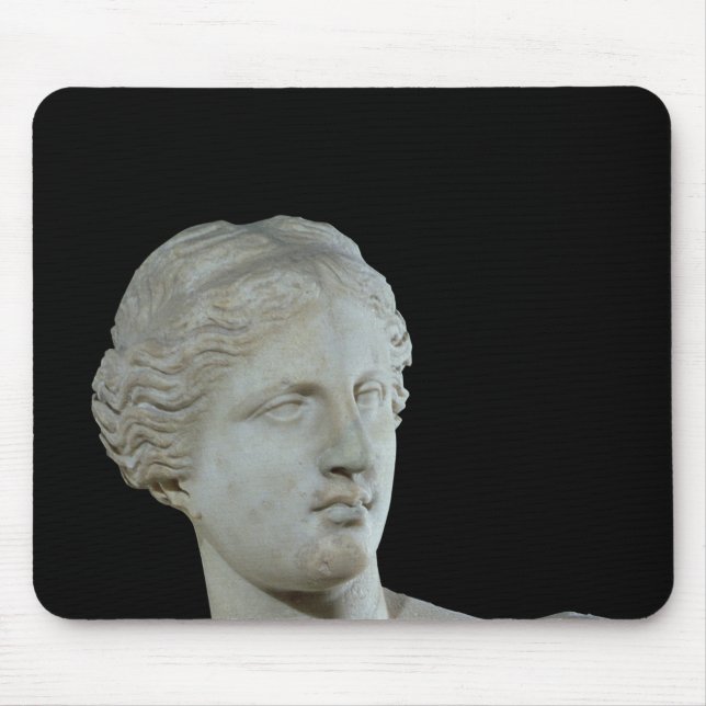 Head of the Venus de Milo, c.100 BC Mouse Pad (Front)