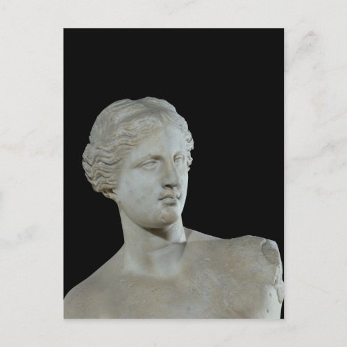 Head of the Venus de Milo c100 BC Postcard
