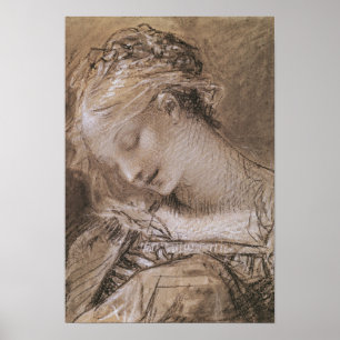 Head of the Virgin Poster