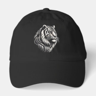 Head of tiger. Styling the head for your design. Hat