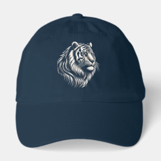 Head of tiger. Styling the head for your design. Hat