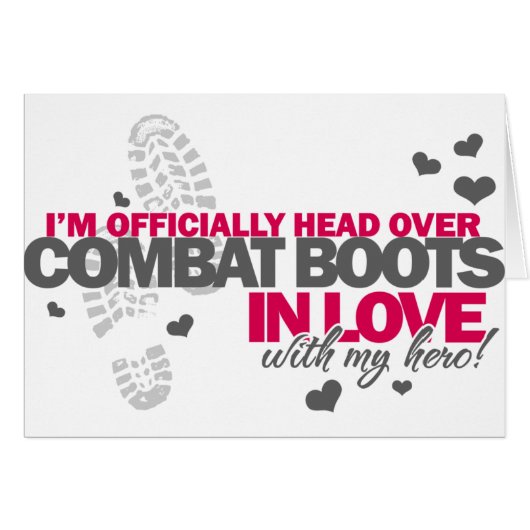 Head over Combat Boots Cards (Front Horizontal)