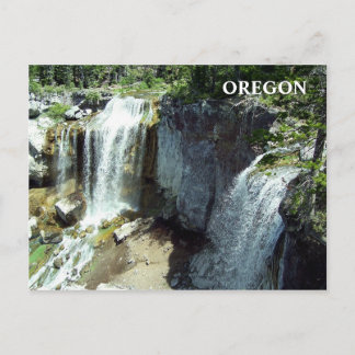 Head over falls postcard