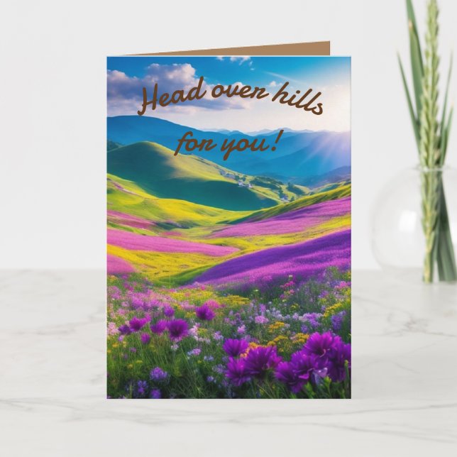 Head Over Heels Holiday Card (Front)