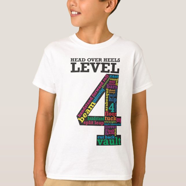 Head Over Heels Level 4 T-Shirt (Front)