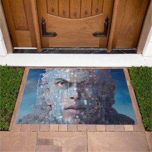 Head portrait doormat