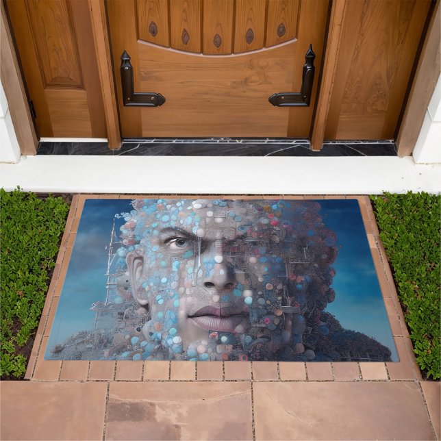 Head portrait doormat (Outdoor)