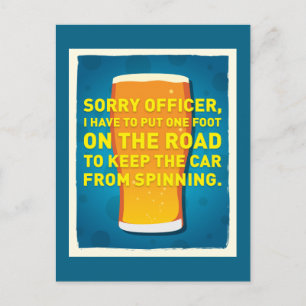 Head Spins Postcard