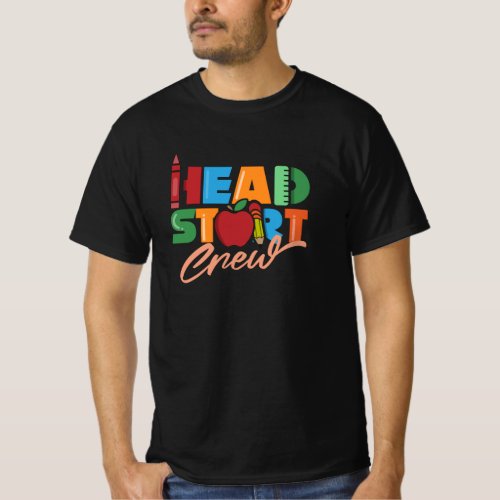 Head Start Crew Headstart Teacher School Preschool T_Shirt