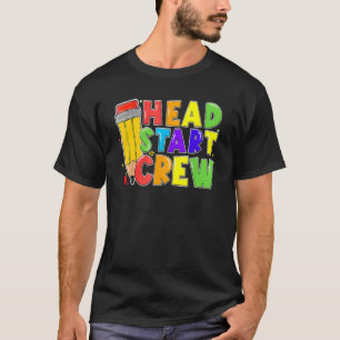 Head Start Crew Student Teachers Back To School Ki T-Shirt