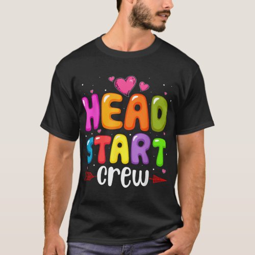 Head Start Crew Teacher Early Childhood Education  T_Shirt