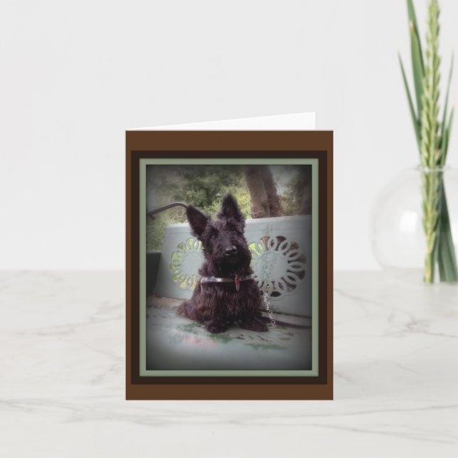 Head Tilt Thank You Card (Front)