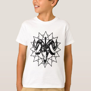 Head with Chaos Star (black) T-Shirt