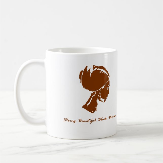 Head Wrapped Sista Coffee Mug (Left)