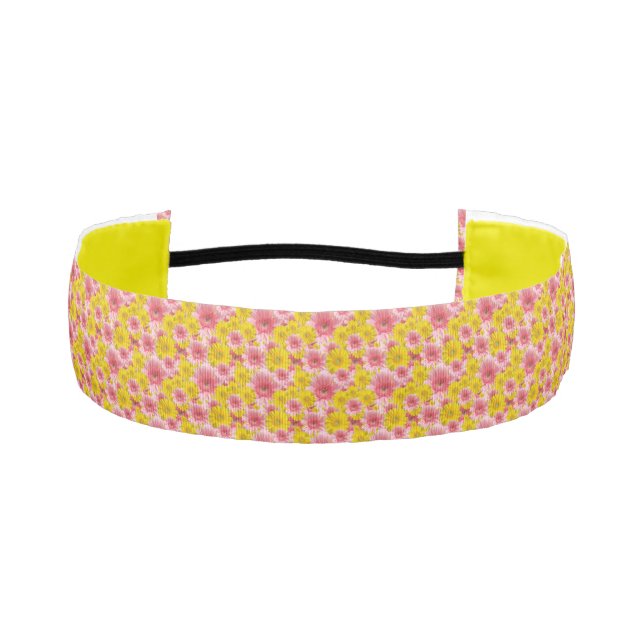 Headband/Flowers Athletic Headband (Front)