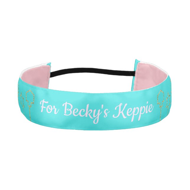 Headband Hanukkah Gold Hanging Charms (Front)