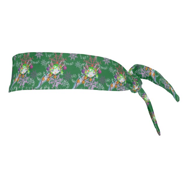 headband with festive axolotl (Rotate 90)