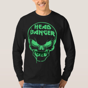 Headbanger Heavy Metal Rocker Dubstep Techno Rave  T-Shirt