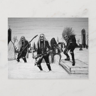 Headbanger Postcard