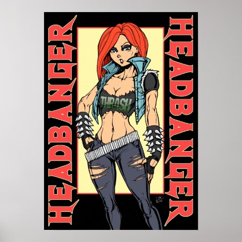 Headbanger Poster