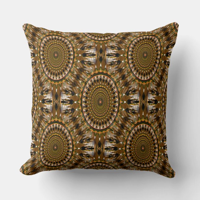 Headdress..... Throw Pillow (Front)