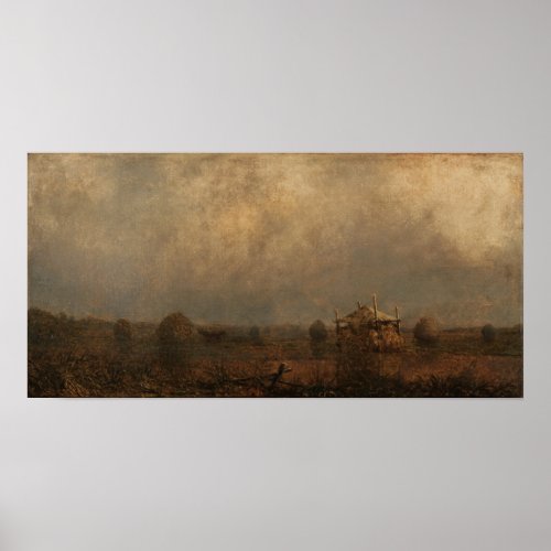 Heade _ High Tide On The Marshes Poster