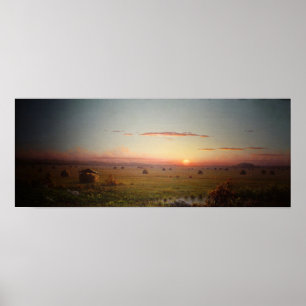 Heade - Ipswich Marshes 1867 Poster