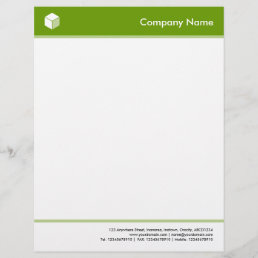 Headed and Footed - Avocado Letterhead