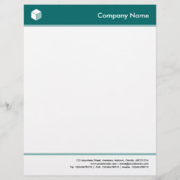 Headed and Footed - Moss Green Letterhead