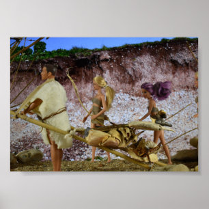 Heading home after the hunt.  poster