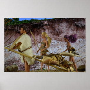 Heading home after the hunt.  poster