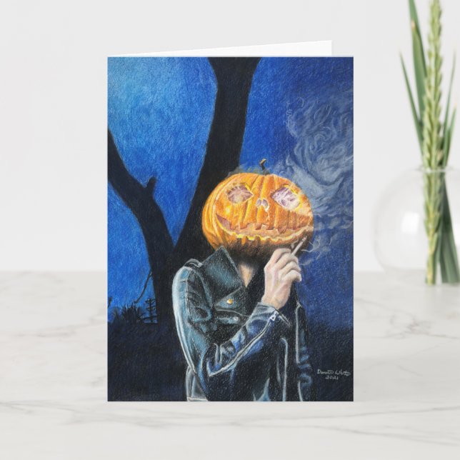 Headless Biker Card (Front)