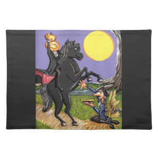 Headless Horseman Daredevil Ichabod Crane exchange Cloth Placemat
