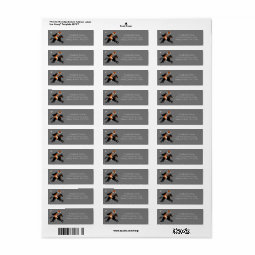 Halloween Headless Horseman Personalized Address Labels – Premium Stickers (JX 167)