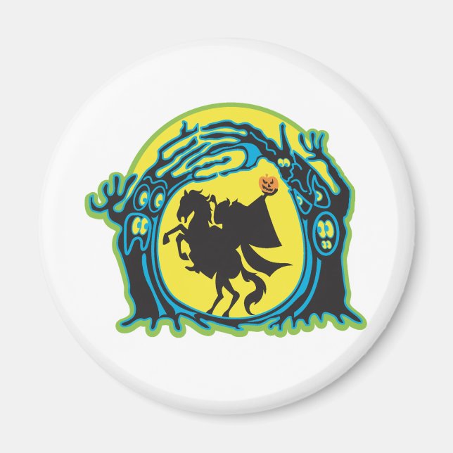headless horseman magnet (Front)