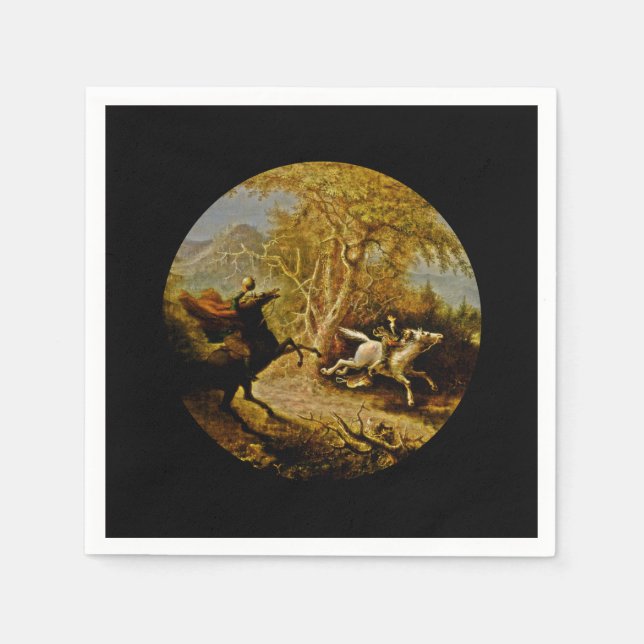 Headless Horseman of Sleepy Hollow Napkins (Front)