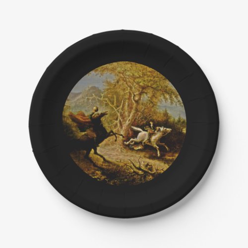 Headless Horseman of Sleepy Hollow Paper Plates