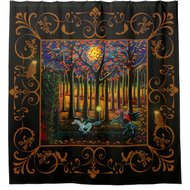 Headless Horseman shower curtain (Front)