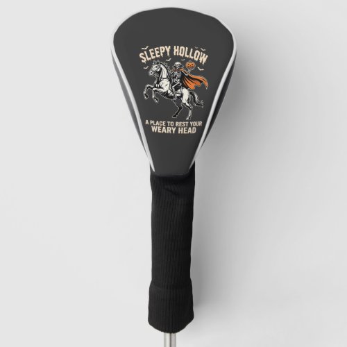 Headless Horseman Sleepy Hollow Halloween T-Shirt Golf Head Cover